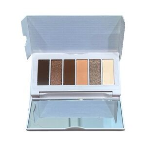 Coloured Raine Mimosa Moment Neutral Eyeshadow Palette 6 Shade Brown & Champagne